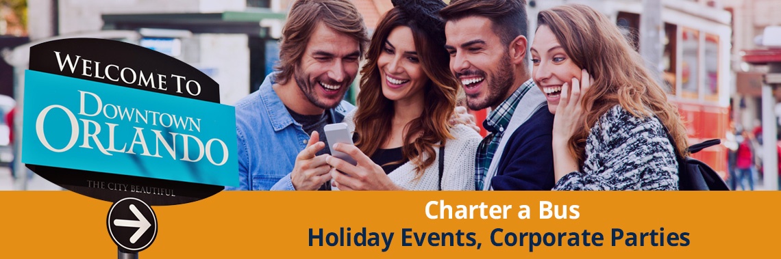 Charter a Bus: Holiday Events, Corporate Parties