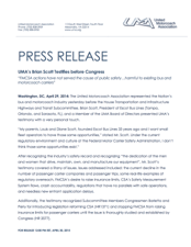 UMA Press Release